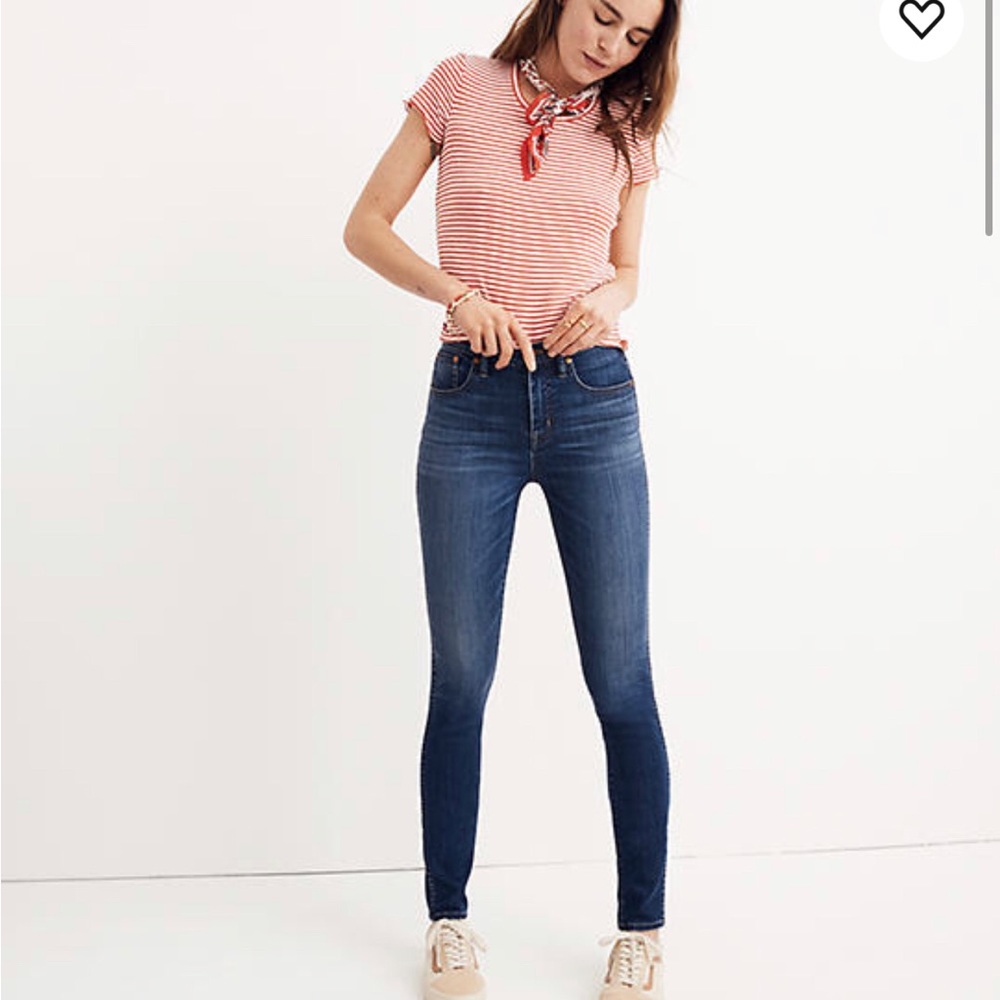 Madewell 10” High-Rise Skinny Jeans